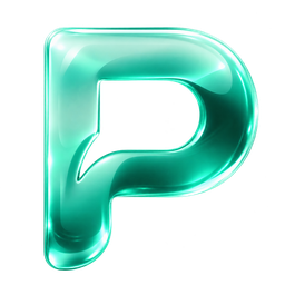 Simbolo liquid P di Potrei.com